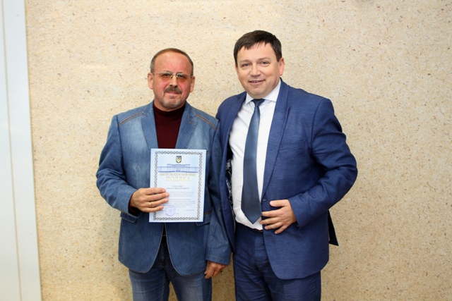 ректор професор Буяк Б. Б. і професор Горбатюк Р. М.